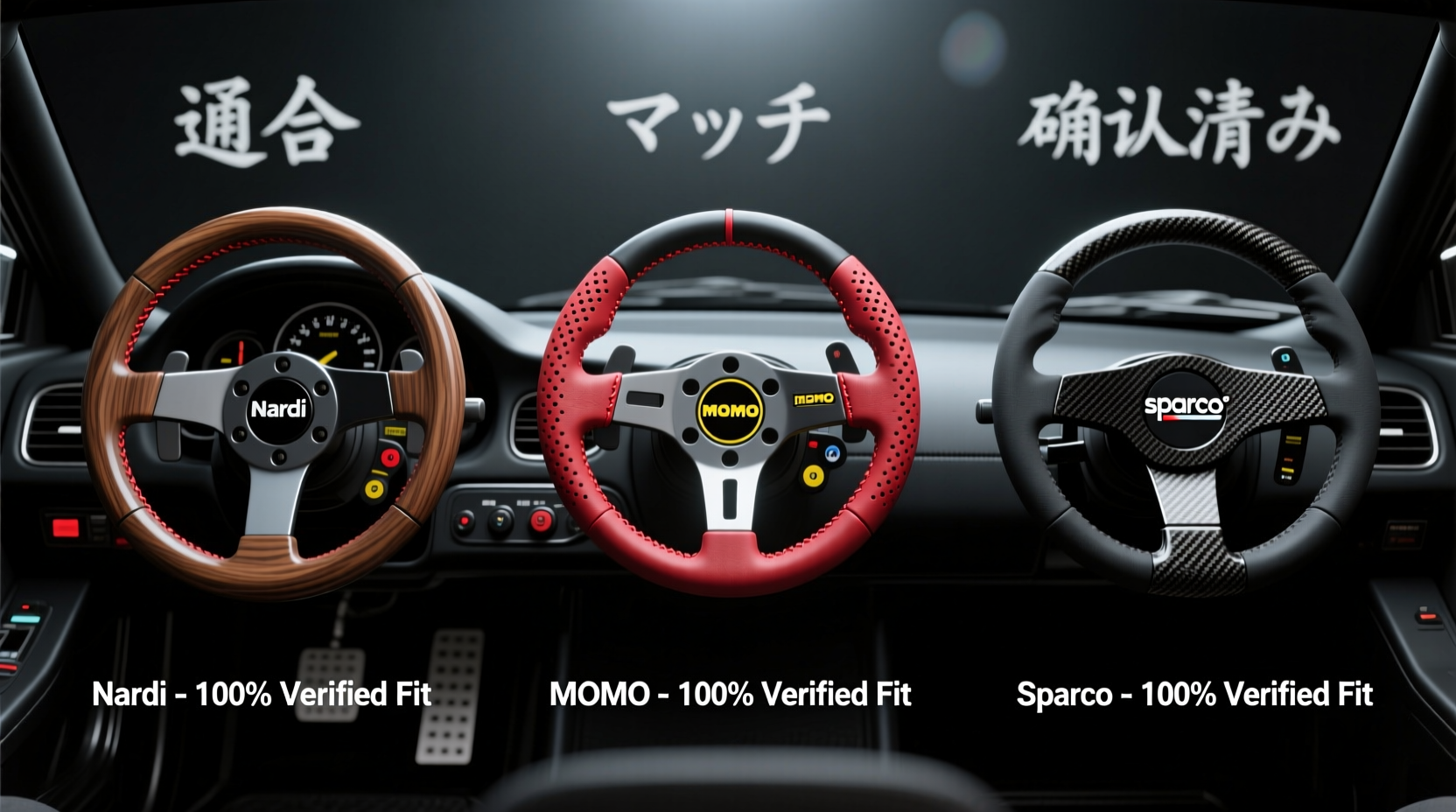 nardi vs momo vs sparco jdm