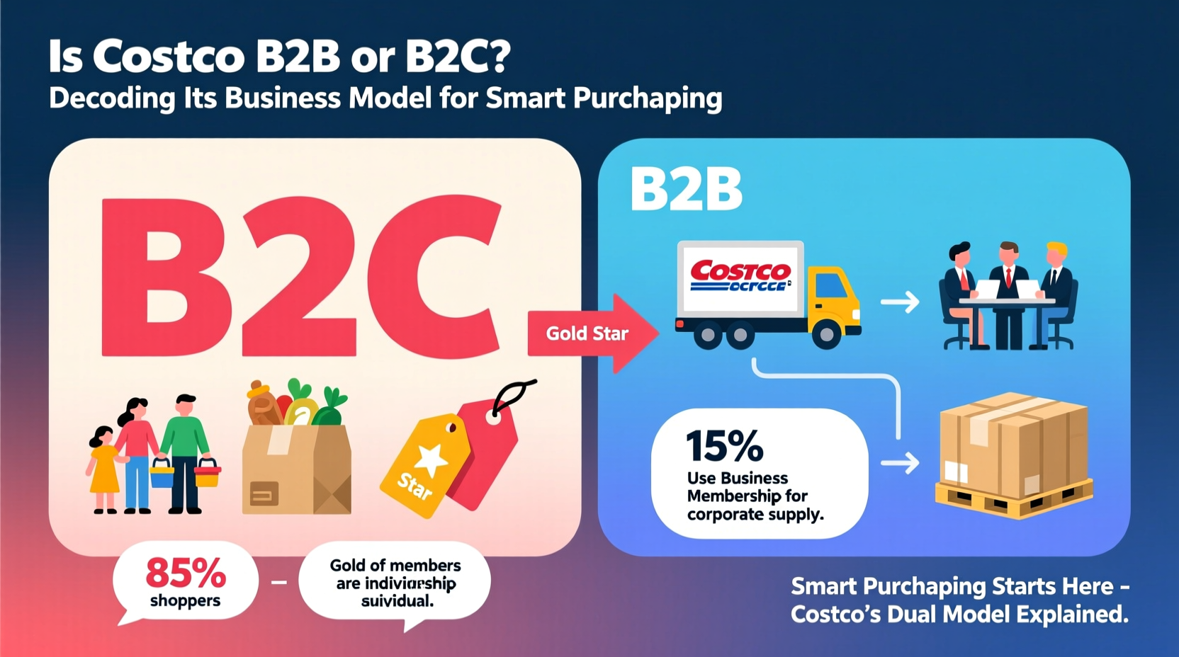 is costco b2b or b2c