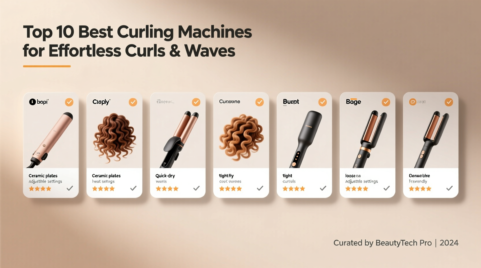 top 10 best curly hair machines for effortless curls waves