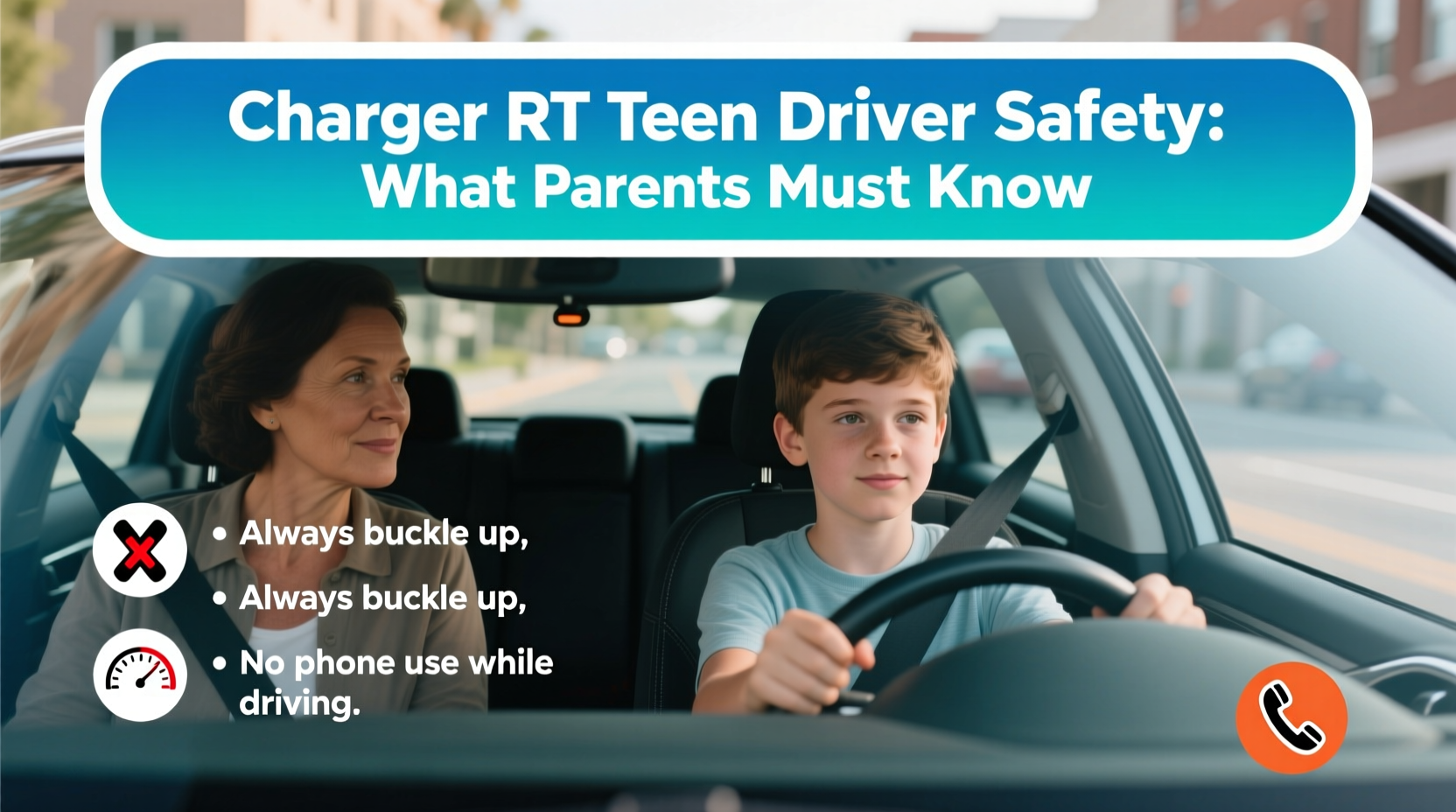 charger rt teen driver safety