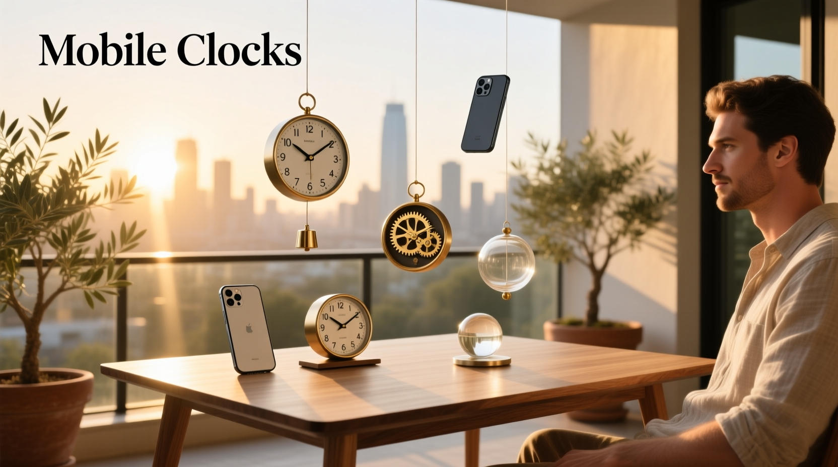 mobile clocks explained widgets, time tracking always on display