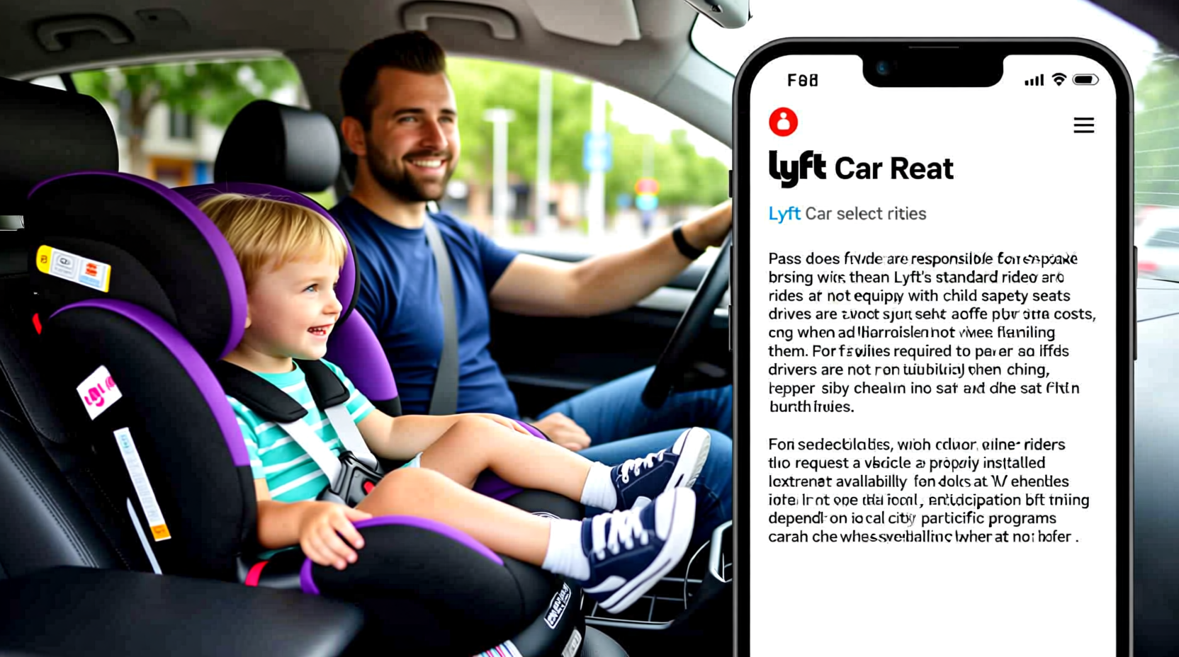 does lyft provide car seats