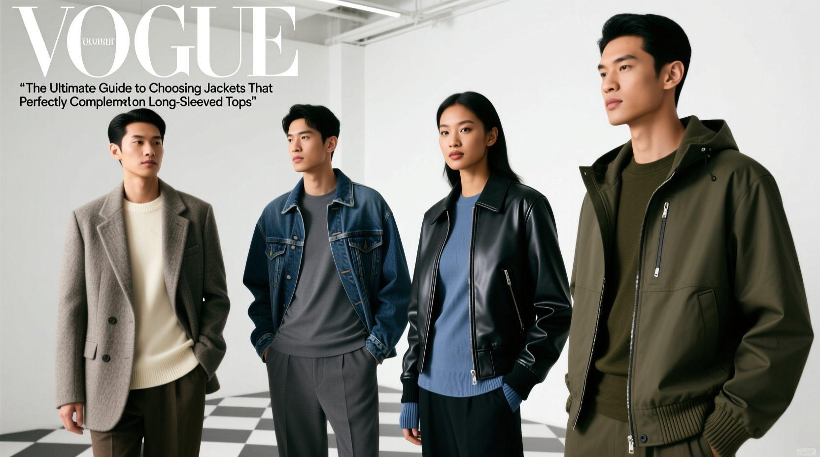 the ultimate guide to choosing jackets that perfectly complement long sleeved tops