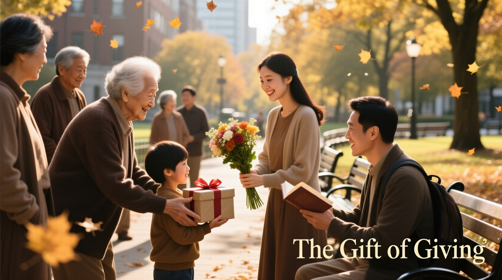 the gift of giving inspiring generosity kindness