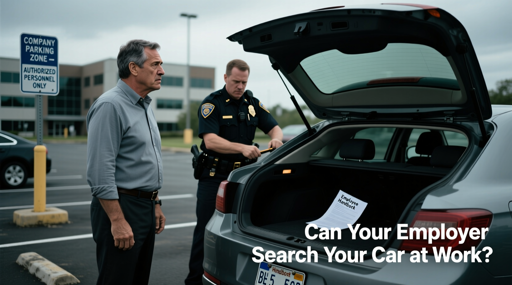can my employer search my car