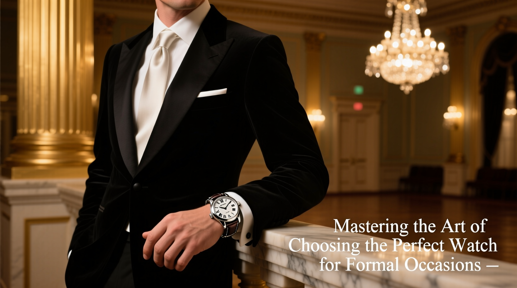 mastering the art of choosing the perfect watch for formal occasions