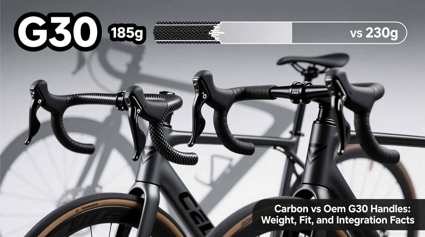 carbon vs oem g30 handles