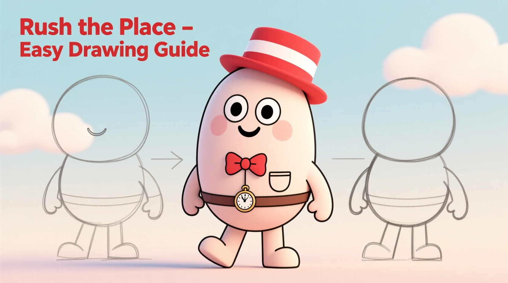 step by step guide to drawing rush the place easy tips for beginners