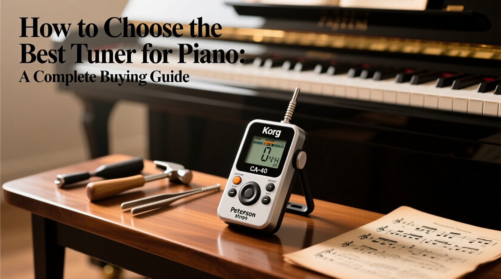 tuner for piano