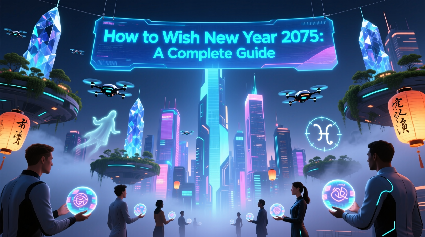 how to wish new year 2075