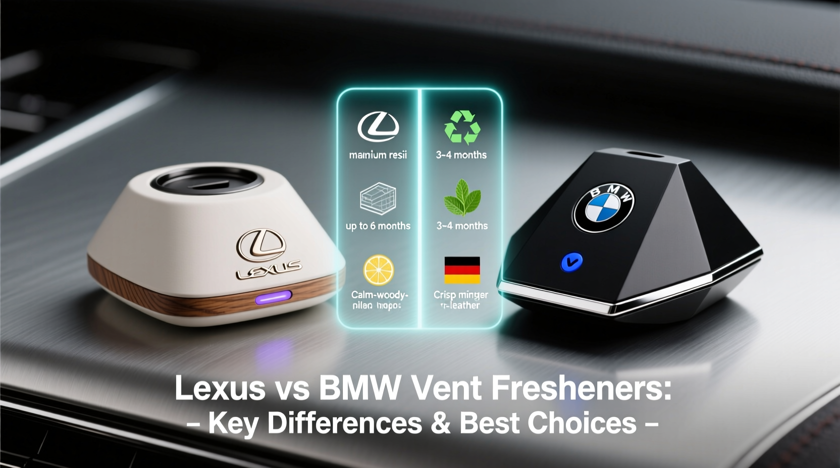 lexus bmw vent freshener compare