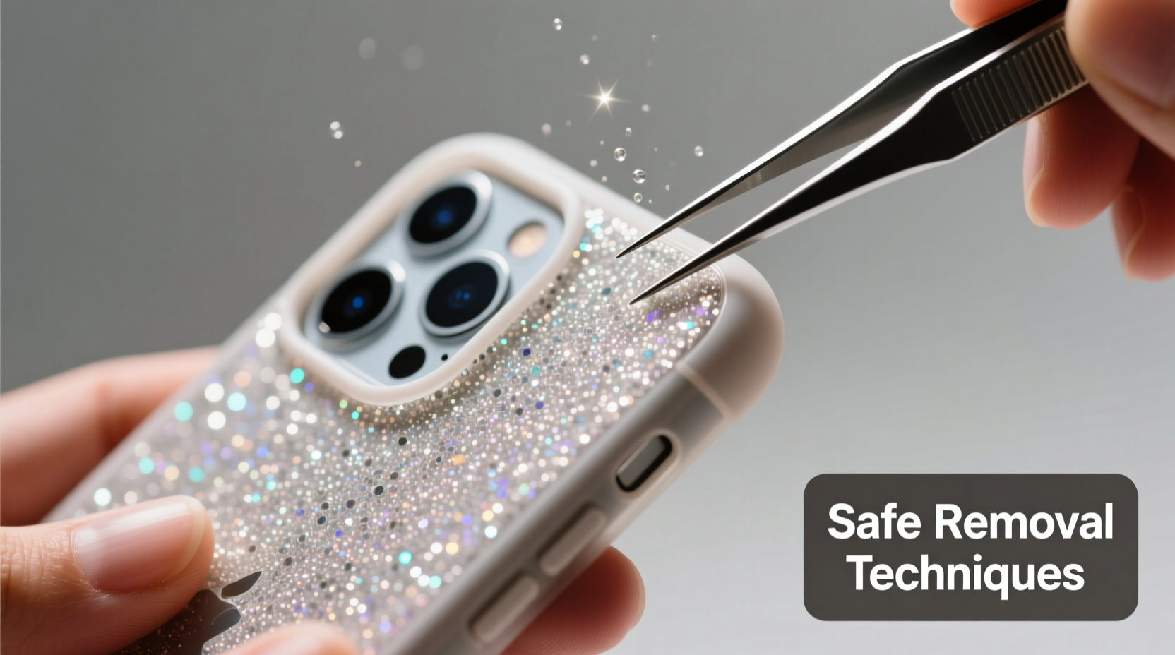 effective techniques for safely removing your glitter phone case without damage
