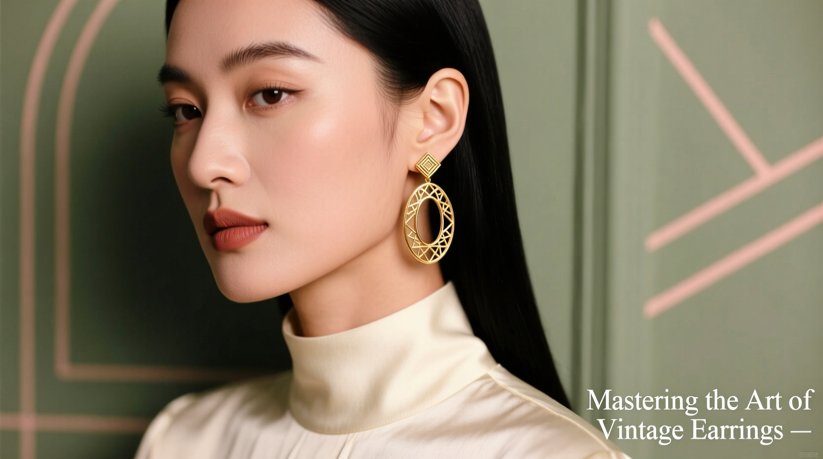 mastering the art of styling vintage oval earrings for chic modern looks