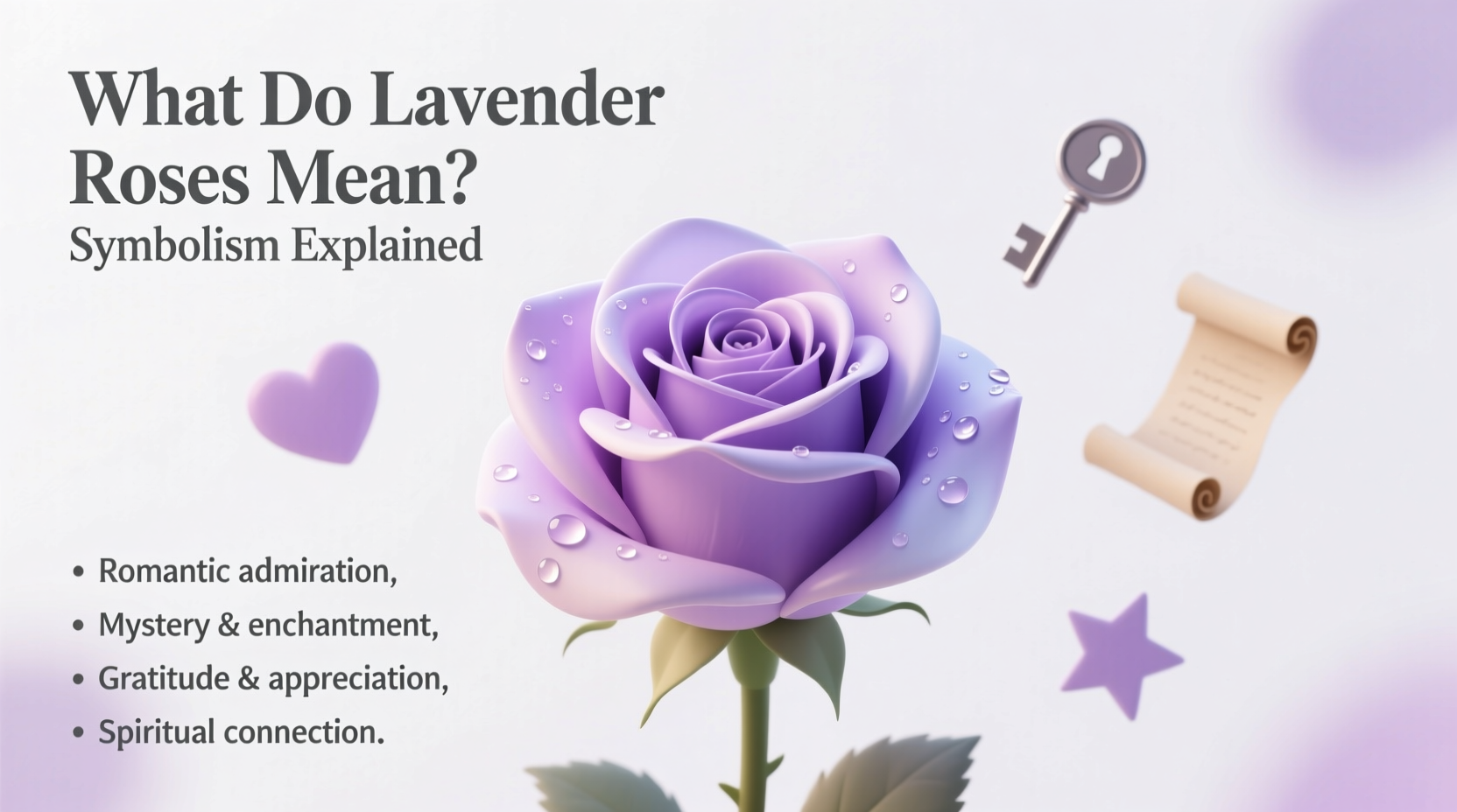 What Do Lavender Roses Mean? Symbolism Explained