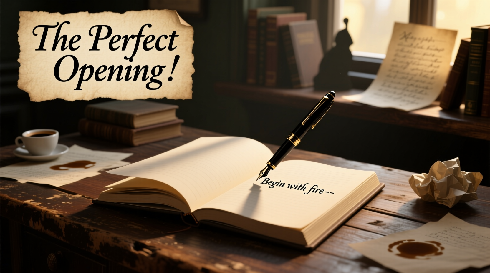 crafting the perfect opening essential steps to begin your book with impact