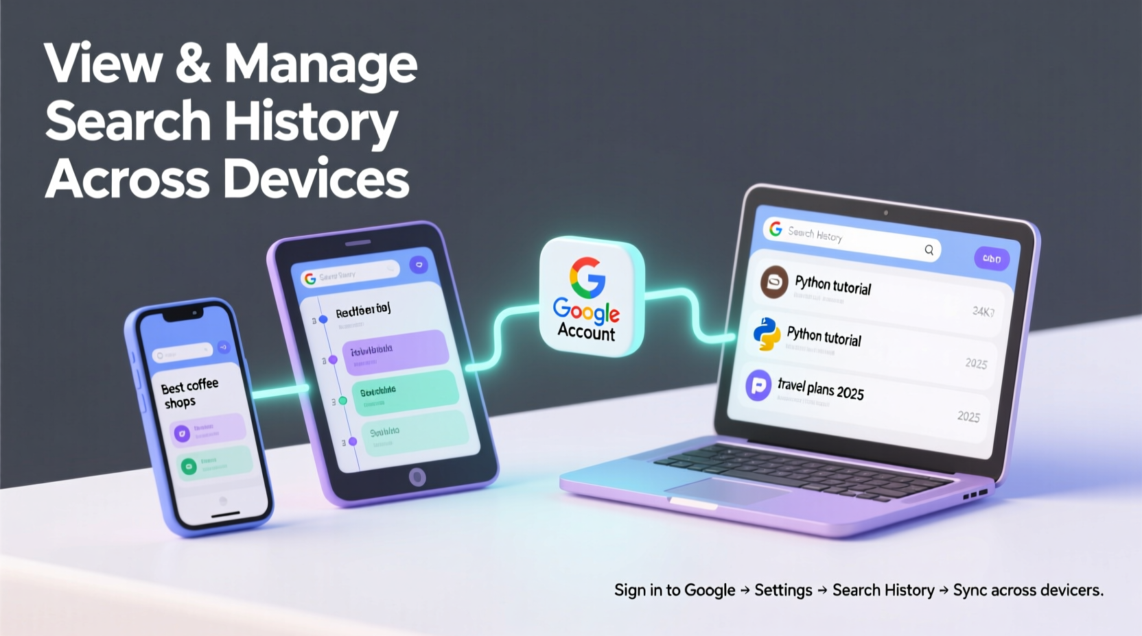 how to easily view and manage your google search history across devices