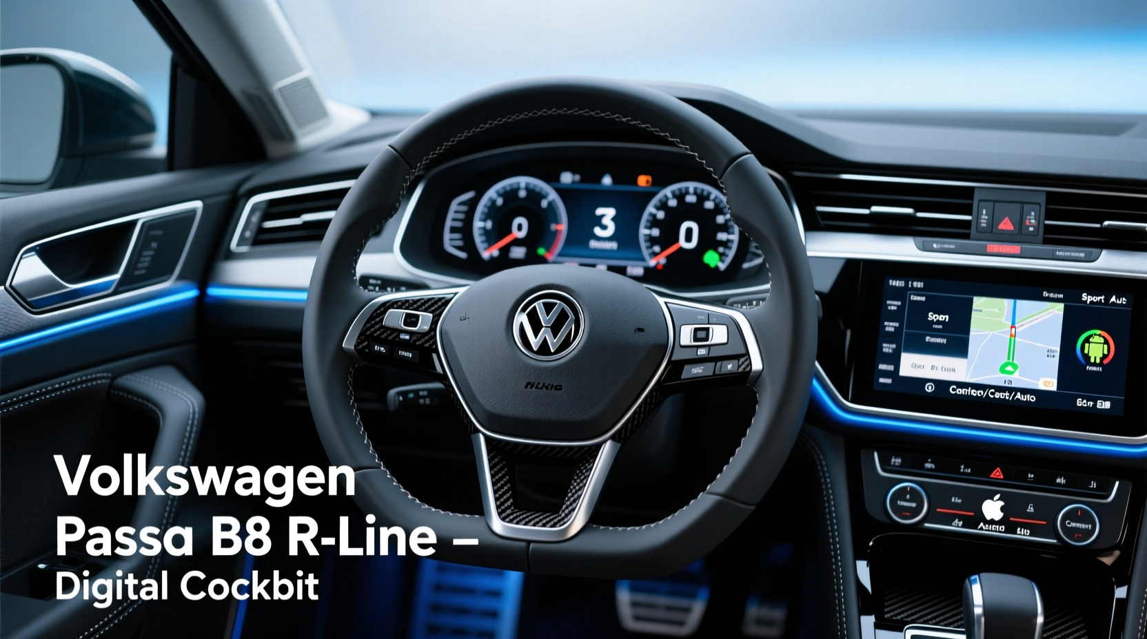 passat b8 rline digital cockpit