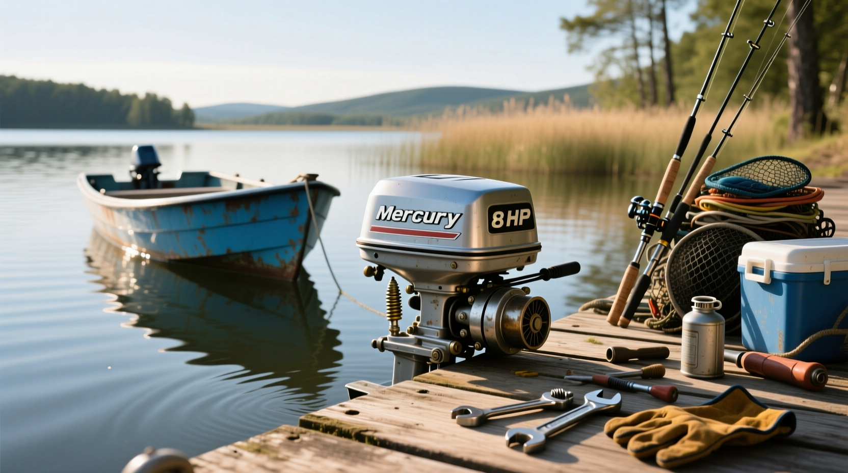 What to Know About the Mercury 8 HP 2-Stroke Outboard Motor