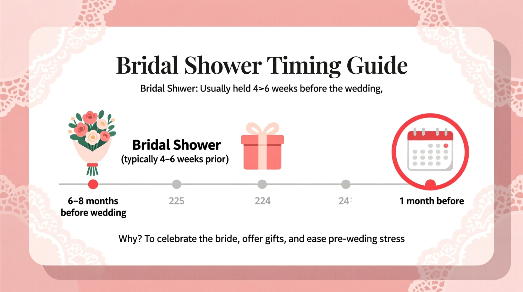 how far before wedding is bridal shower