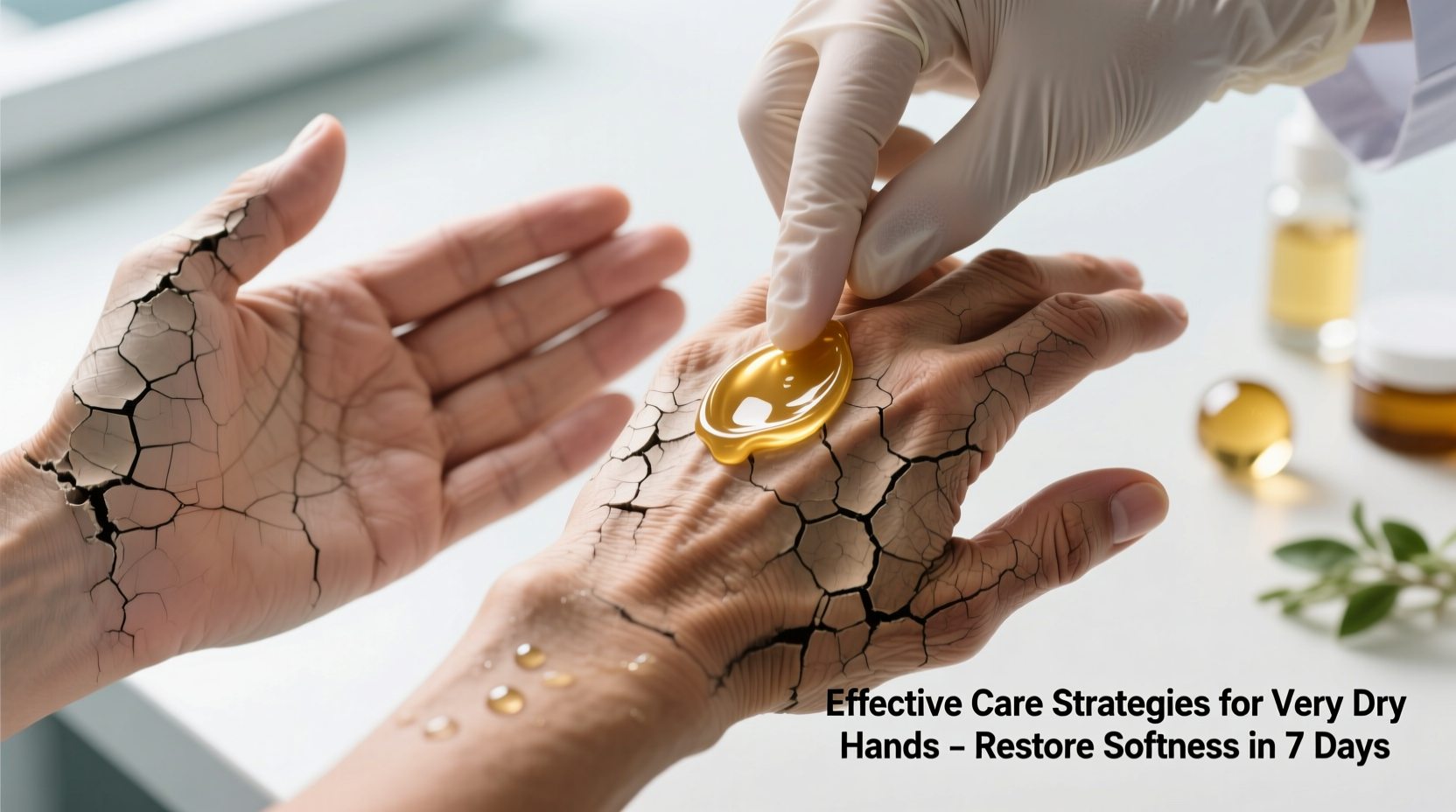 effective care strategies for treating very dry hands and restoring softness
