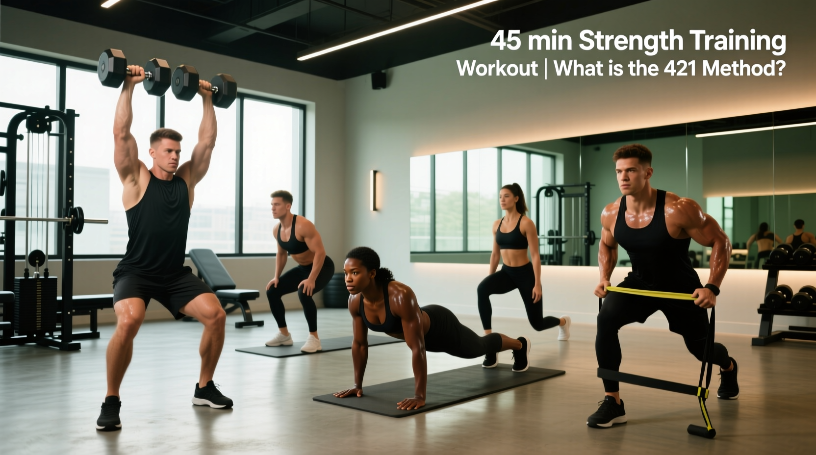 4 2 1 method 45 minute strength workout guide