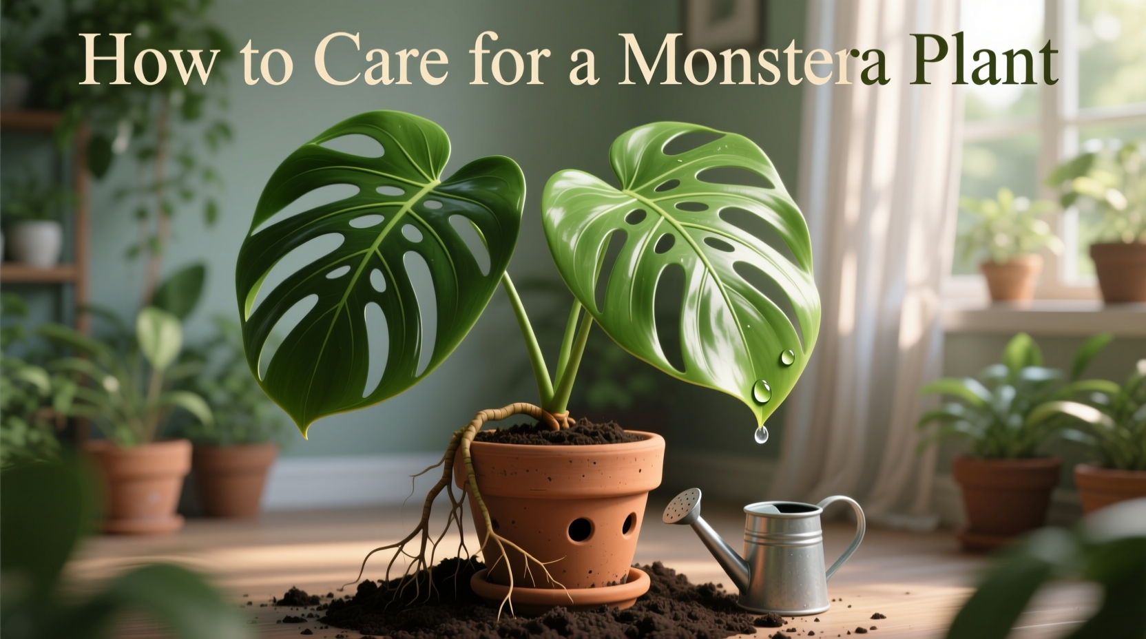 how to care for monstera plant