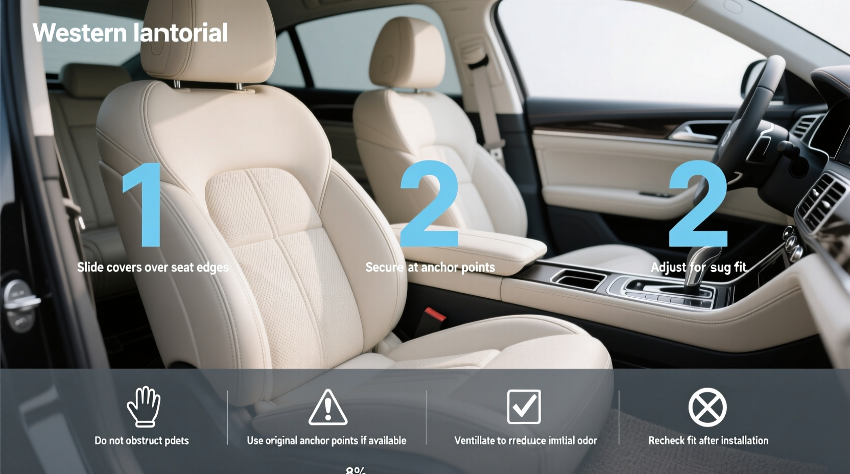 Cream Coloured Car Seat Covers Buying Guide: How to Choose