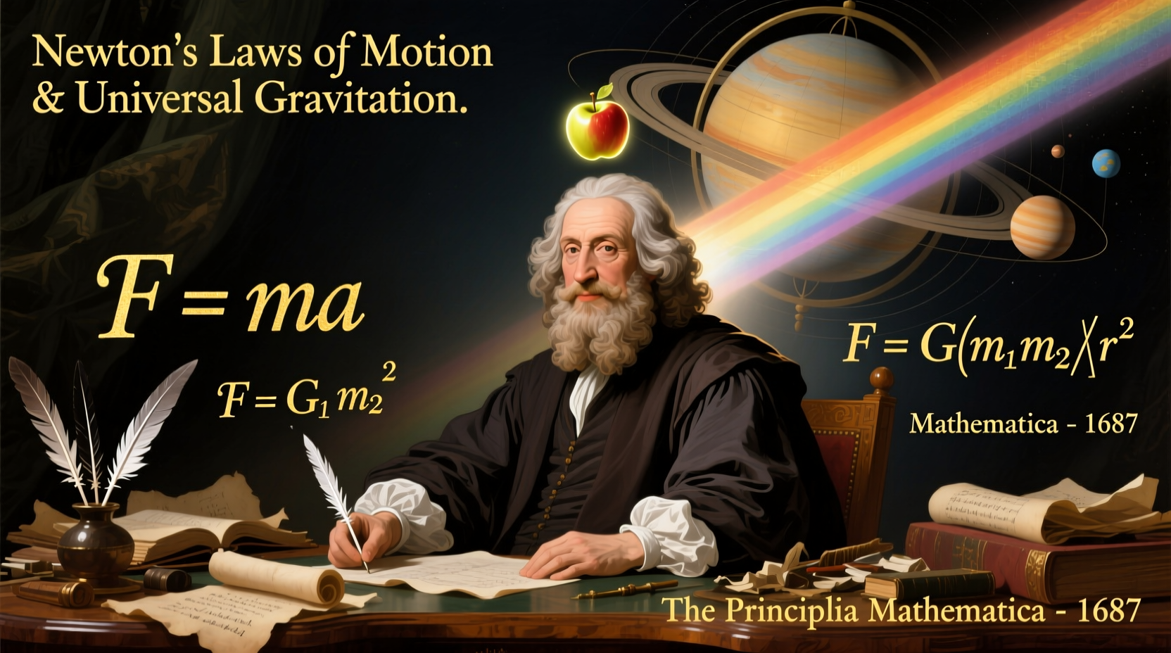 what is sir isaac newton best known for discoveries that changed science