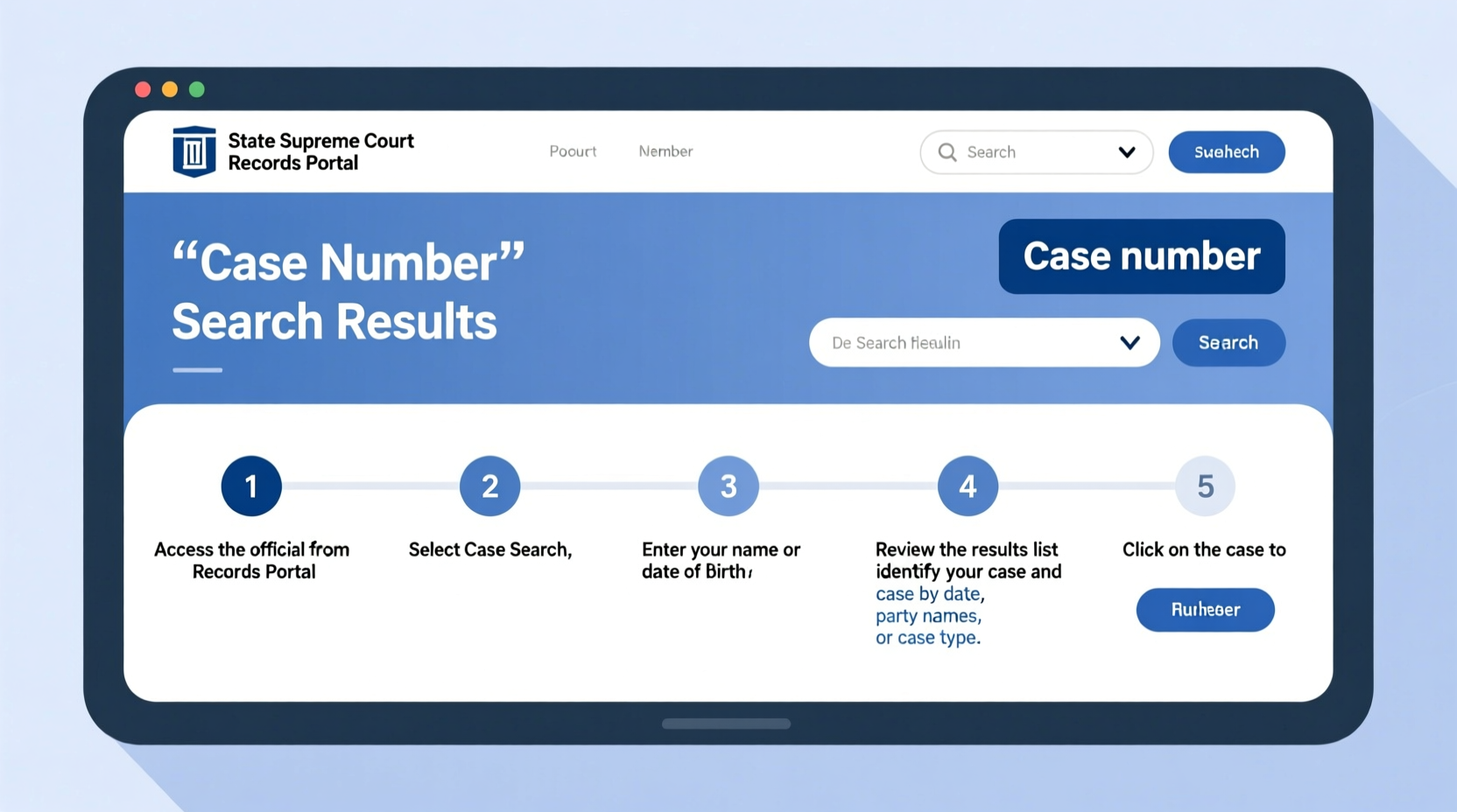 how to easily locate your case number a step by step guide for court records access