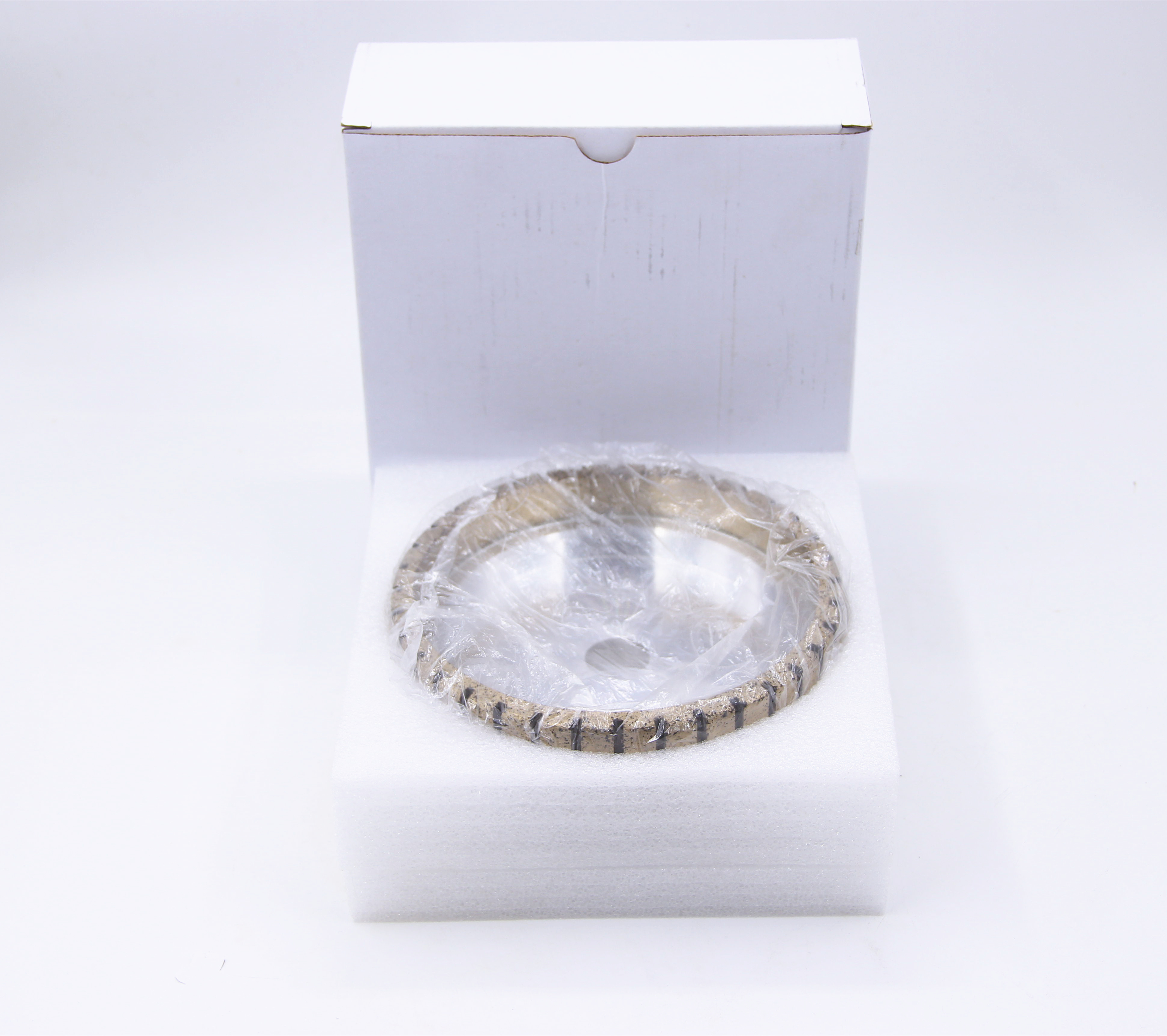 Pencil edge diamond grinding wheel for glass processing