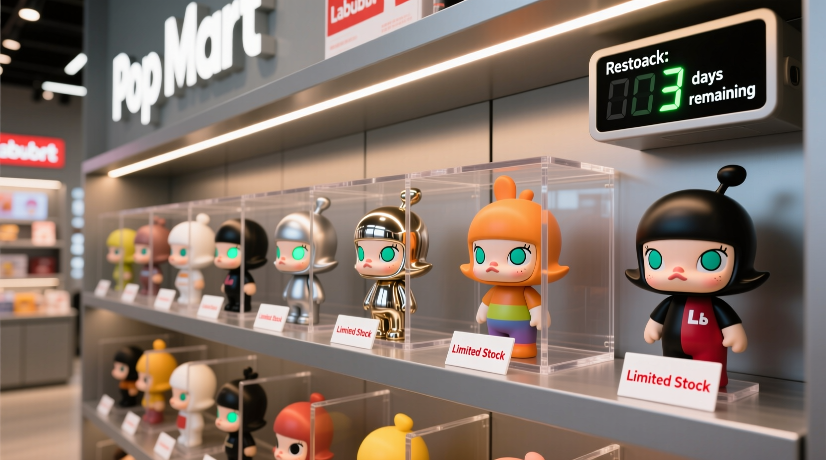 how often does labubu restock on popmart
