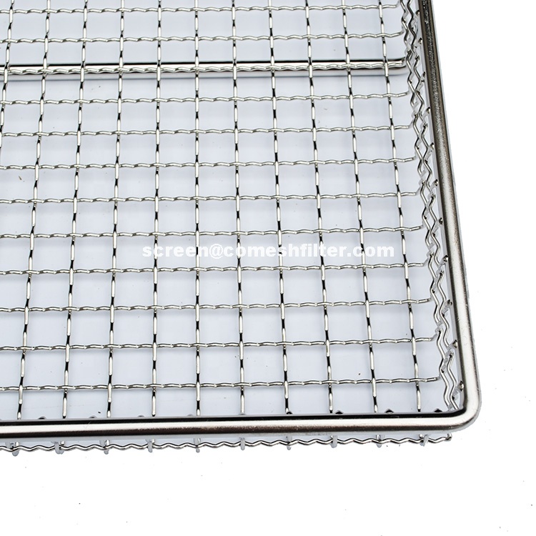 Customizable Stainless Steel Wire Mesh Tray Bread Cooling Pans rustproof