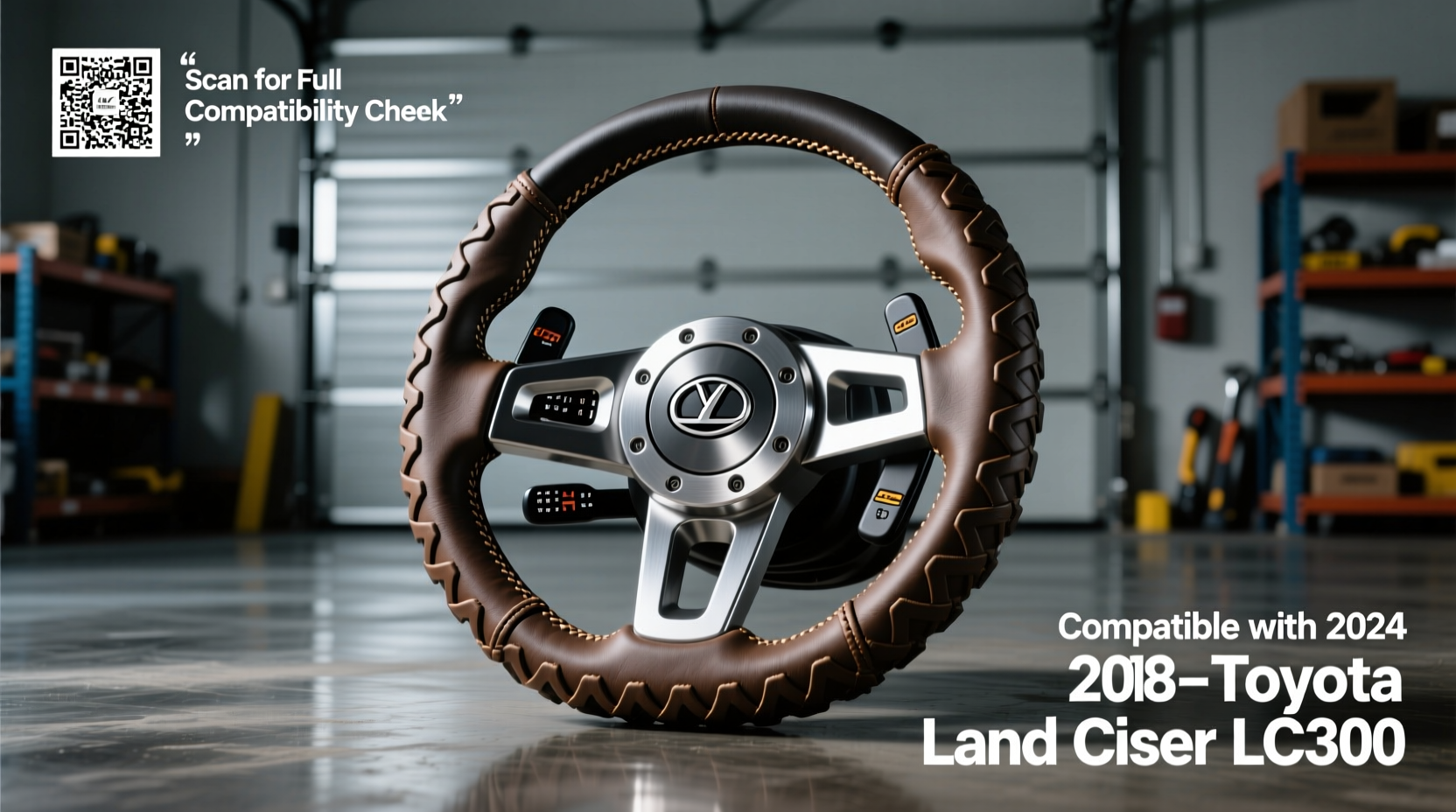 lc300 offroad steering wheel