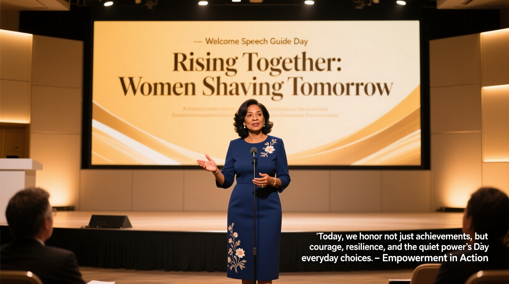 womens day welcome speech