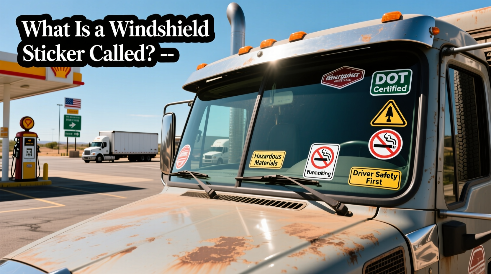 How to Choose Windshield Stickers for Trucks, What Is It Called?