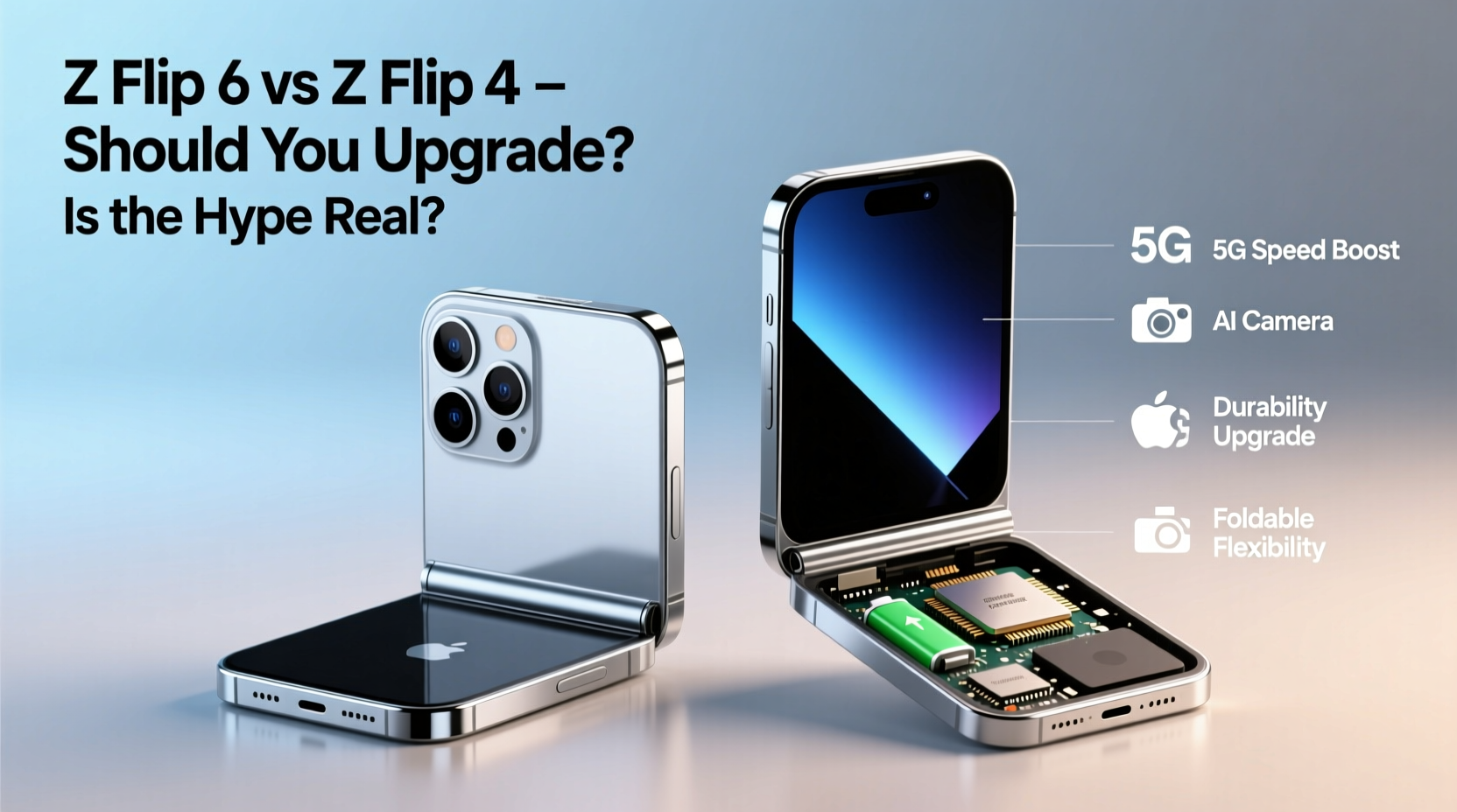 z flip 6 vs z flip 4 should i upgrade or is the hype real