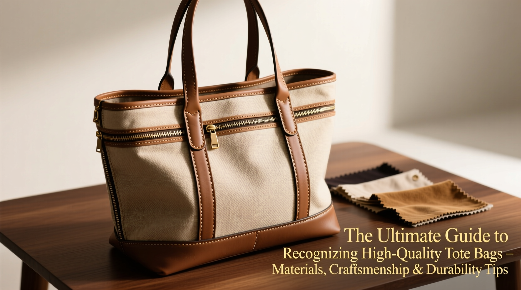 the ultimate guide to recognizing a high quality tote bag materials craftsmanship and durability tips