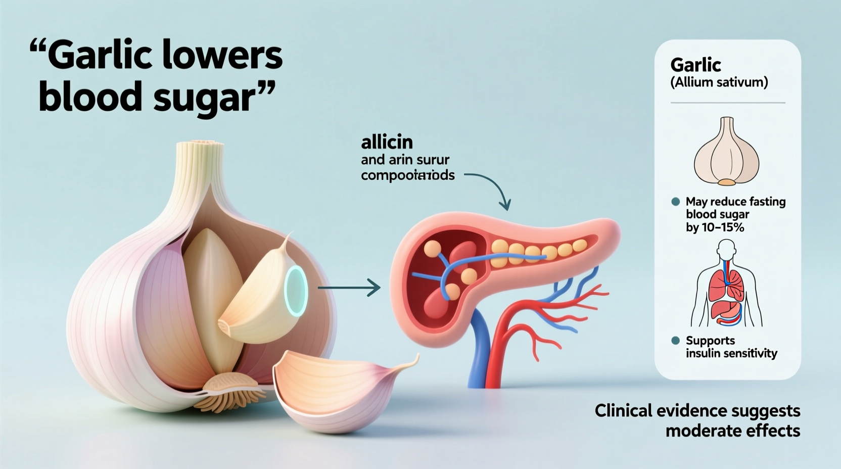 Garlic and Blood Sugar: Evidence-Based Effects Explained