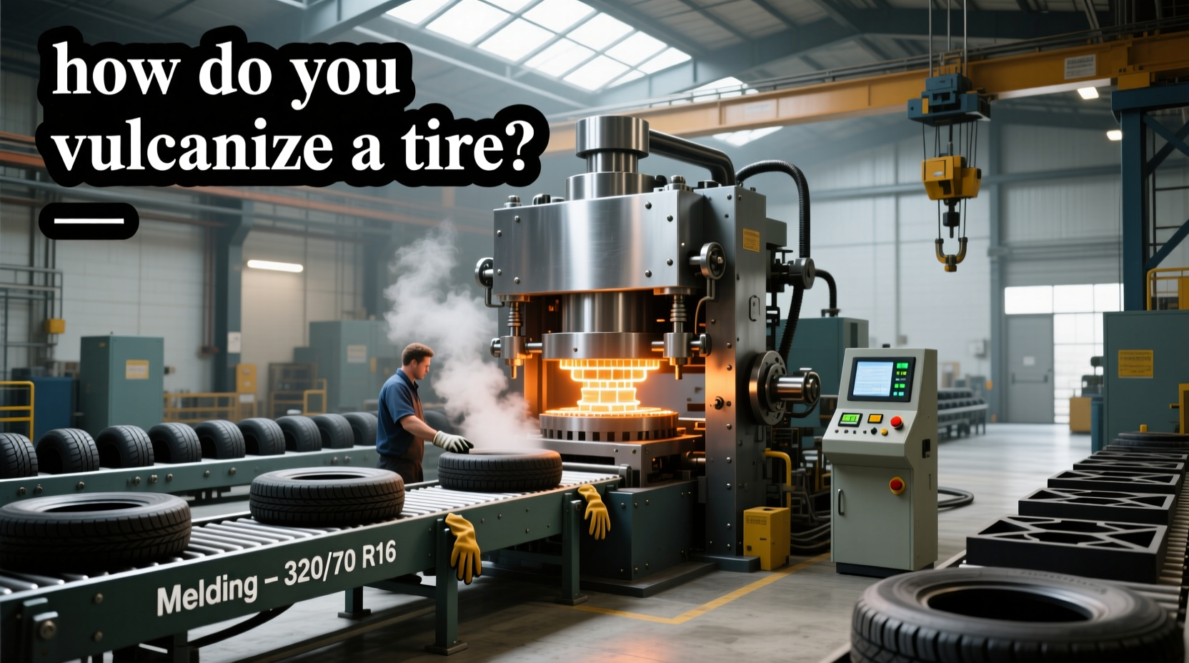 How to choose tyre vulcanizing equipment, How do you vulcanize a tire?