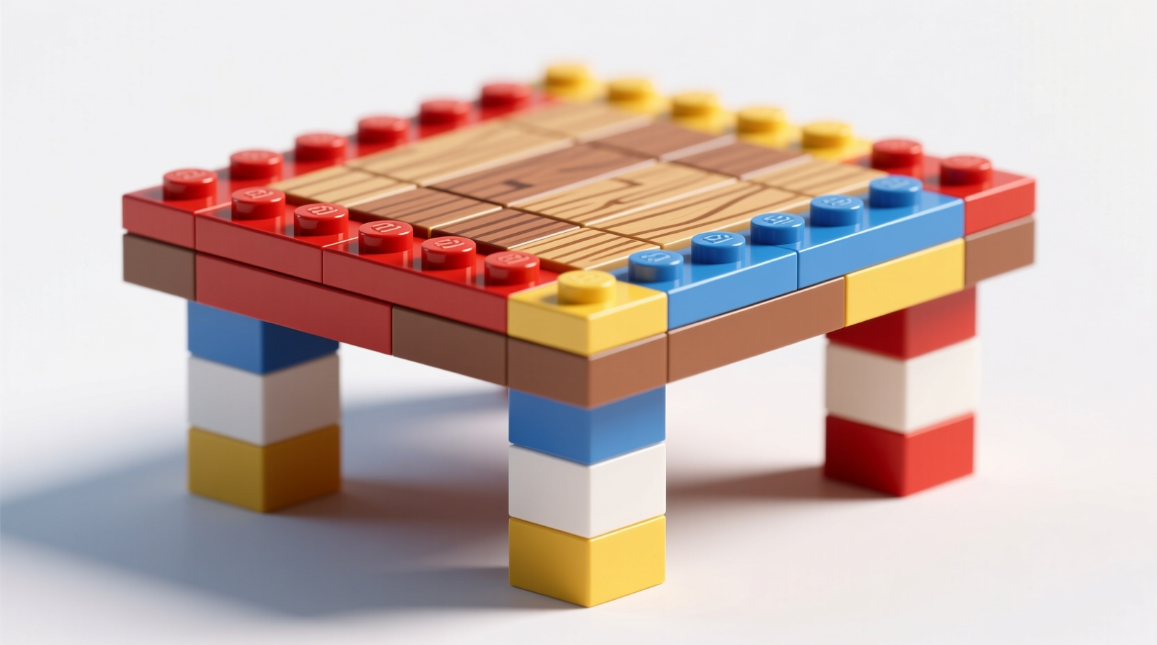 minecraft crafting table lego