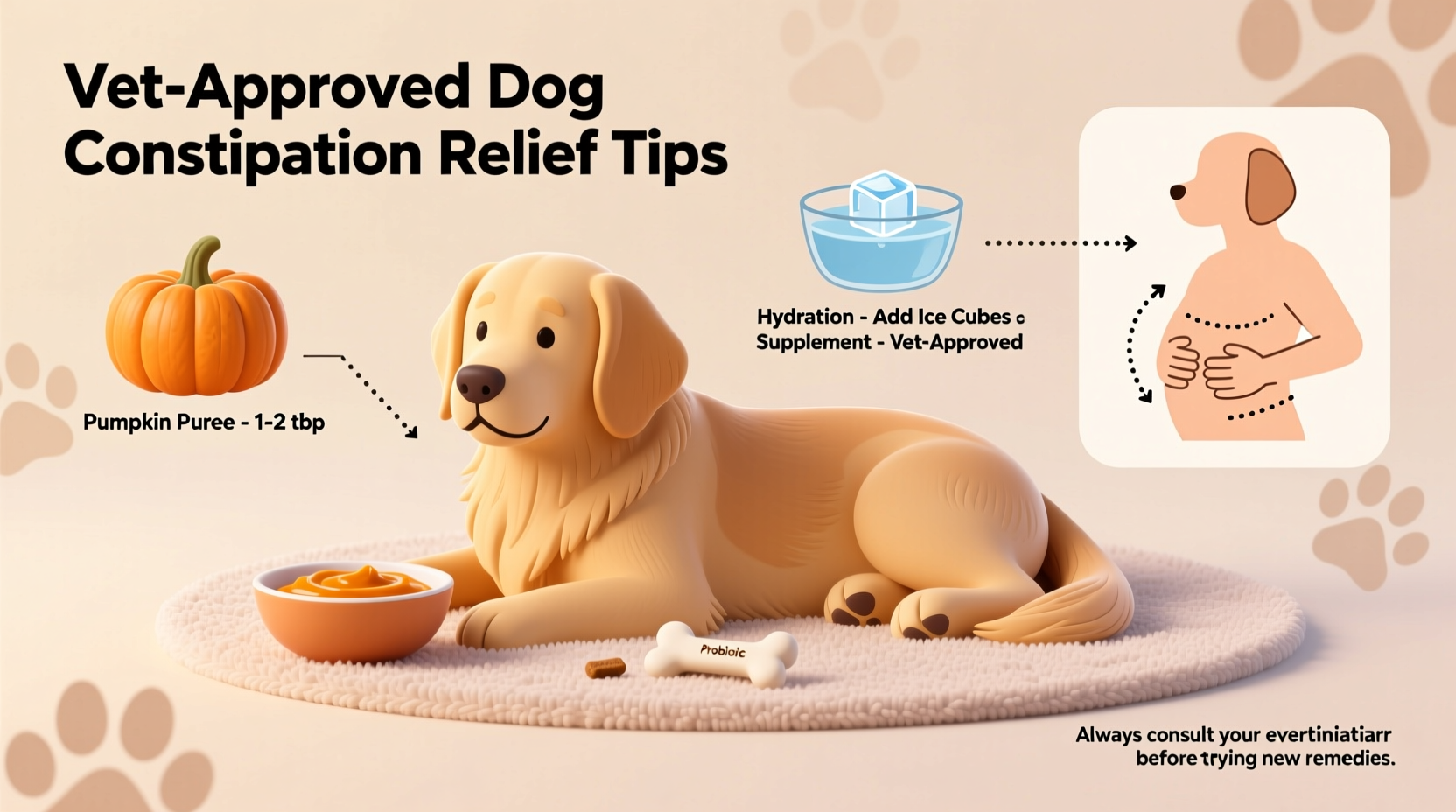 effective home remedies and vet approved tips for how to cure constipation in a dog quickly