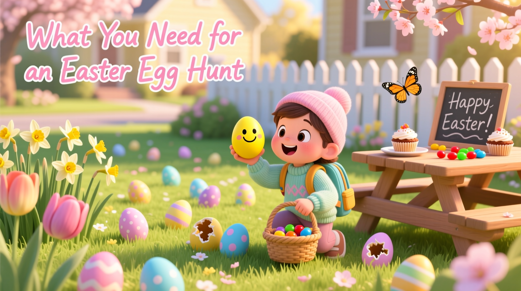 what do you need for easter egg hunt