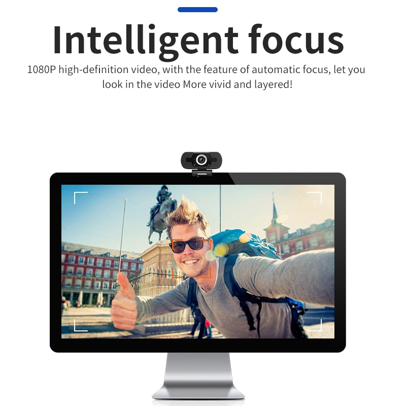 High Definition Rotatable HD Webcams Computer Web Cam 1080P Webcam With Mic Microphone For PC Laptop