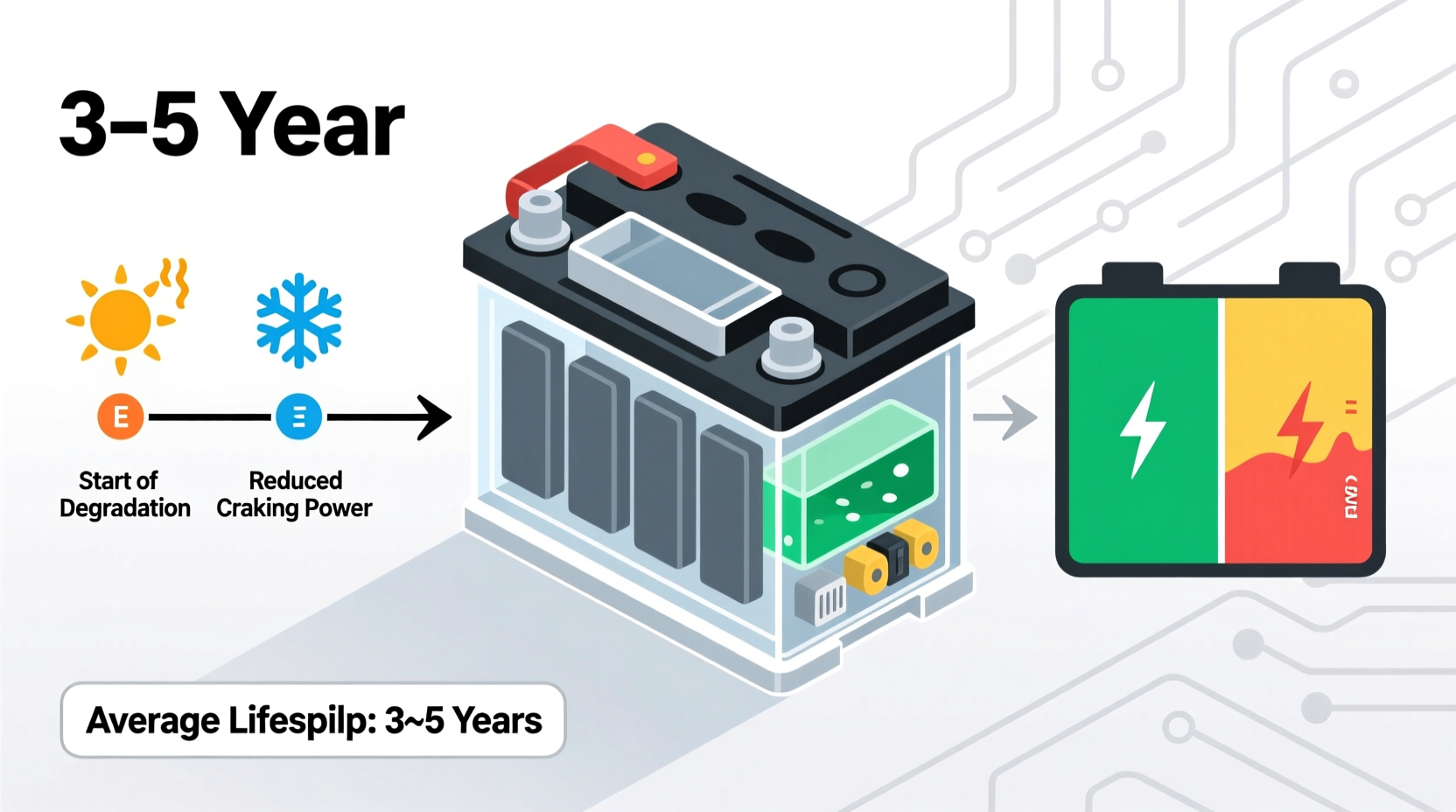 how long does battery last in car