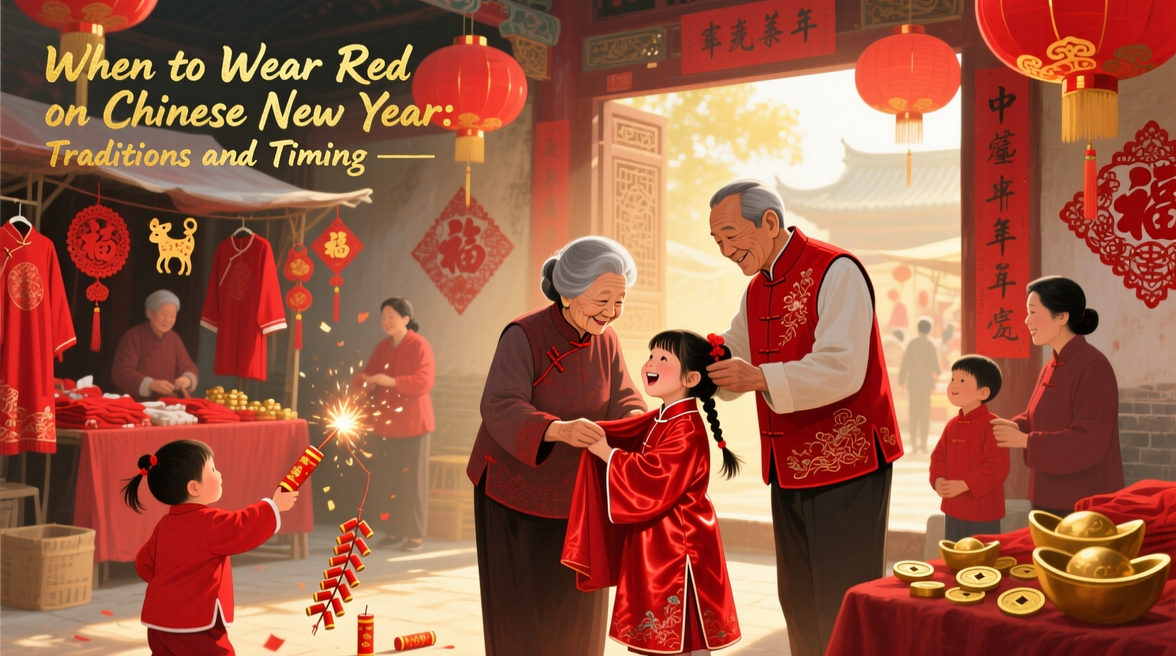 when to wear red on chinese new year