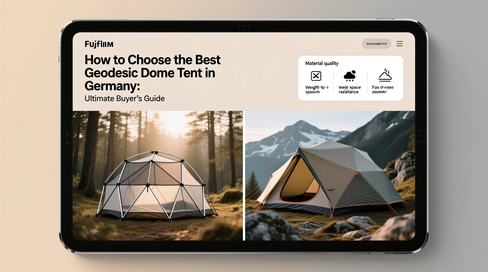 What Are The Best Geodesic Tents