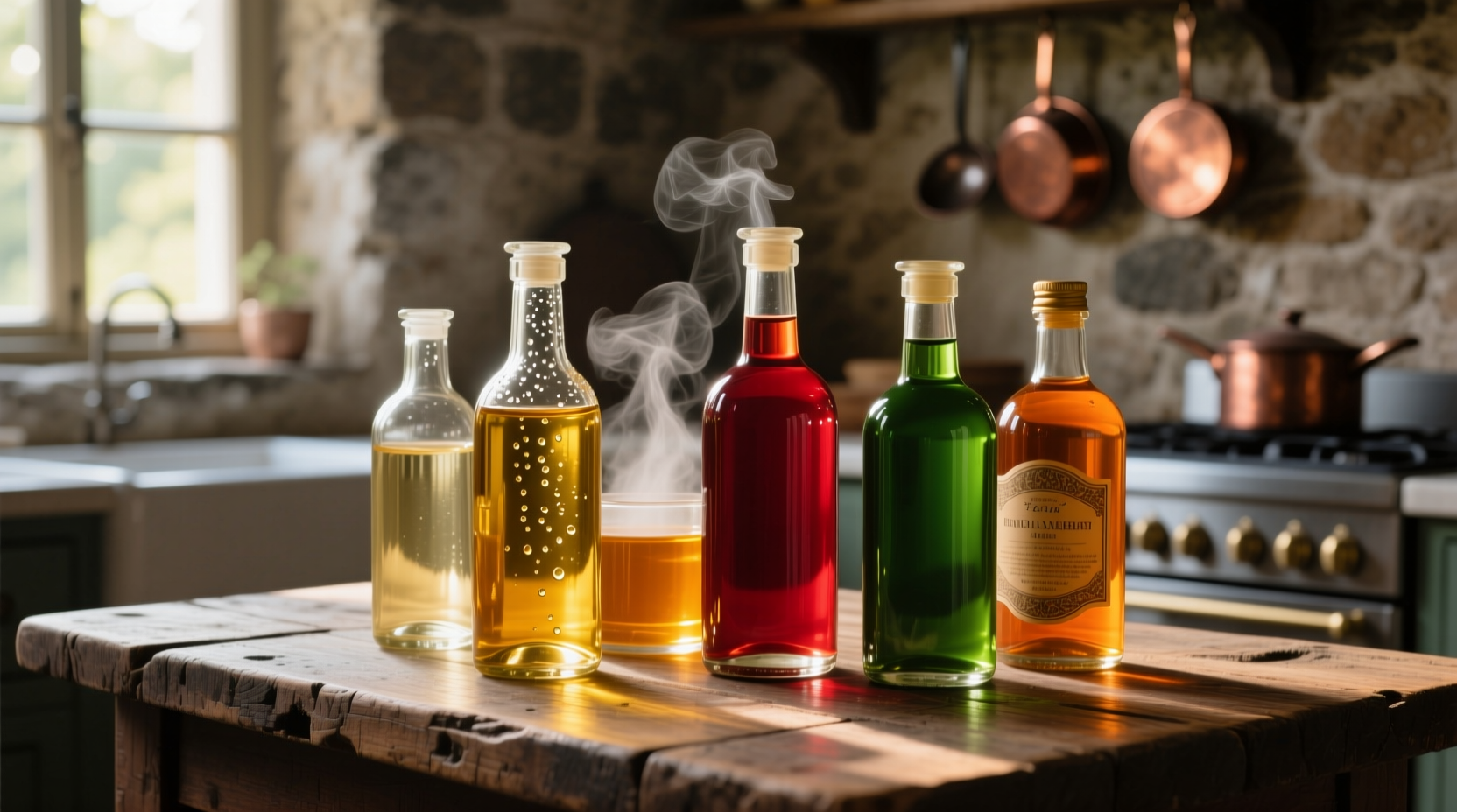 combine neutral and strong oils for more flavorful sala