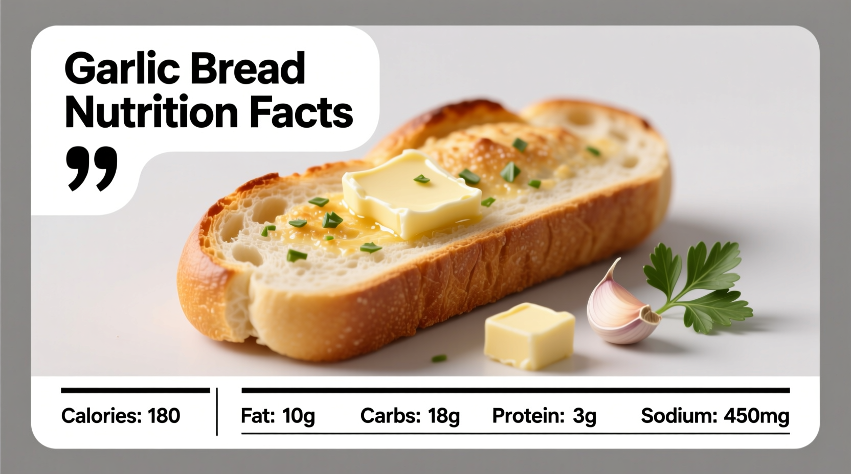 Garlic Bread Nutrients: Complete Facts & Health Analysis