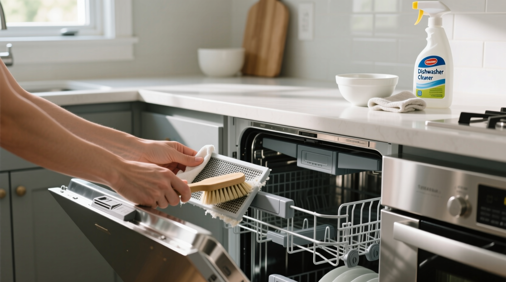 how to clean your dishwasher