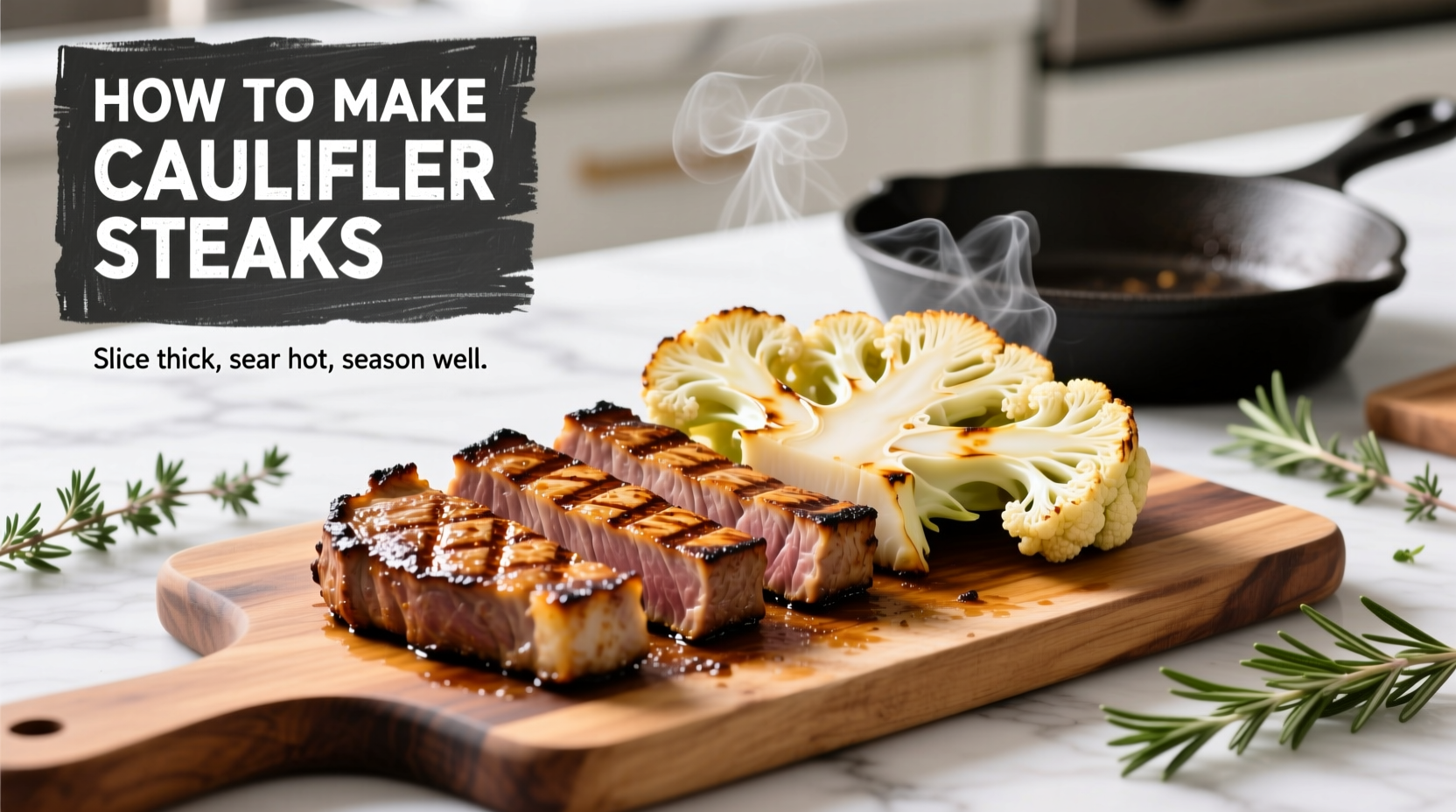 how do you make cauliflower steaks